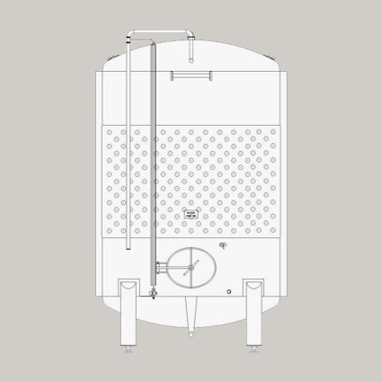 REMBO™ Réservoir de Gaz CO2 Carbonatation Bière 100 300 kg