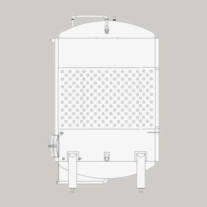 REMBO™ Réservoir de Gaz CO2 Carbonatation Bière 100 300 kg